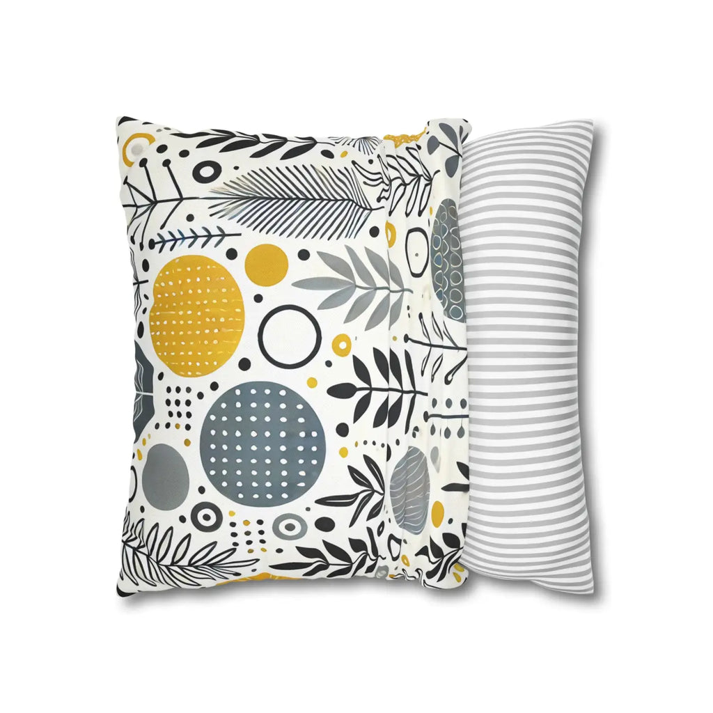 Vibrant Spun Polyester Square Pillowcase - Affordable Comfort - DipaliZ