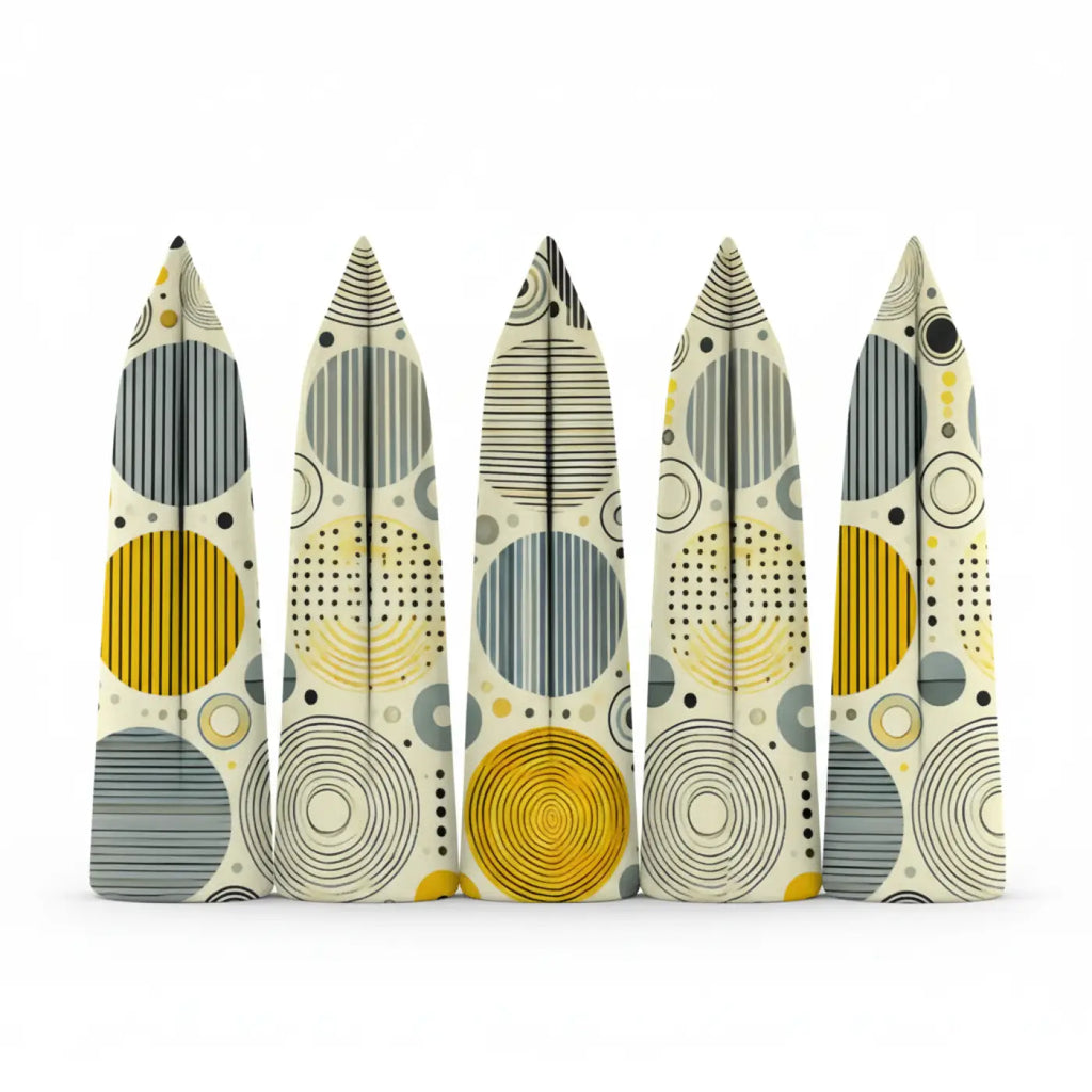 Modern Circle Design Napkins, Vibrant Table Decor, Perfect for Parties, Birthdays, Dining, Wedding Events