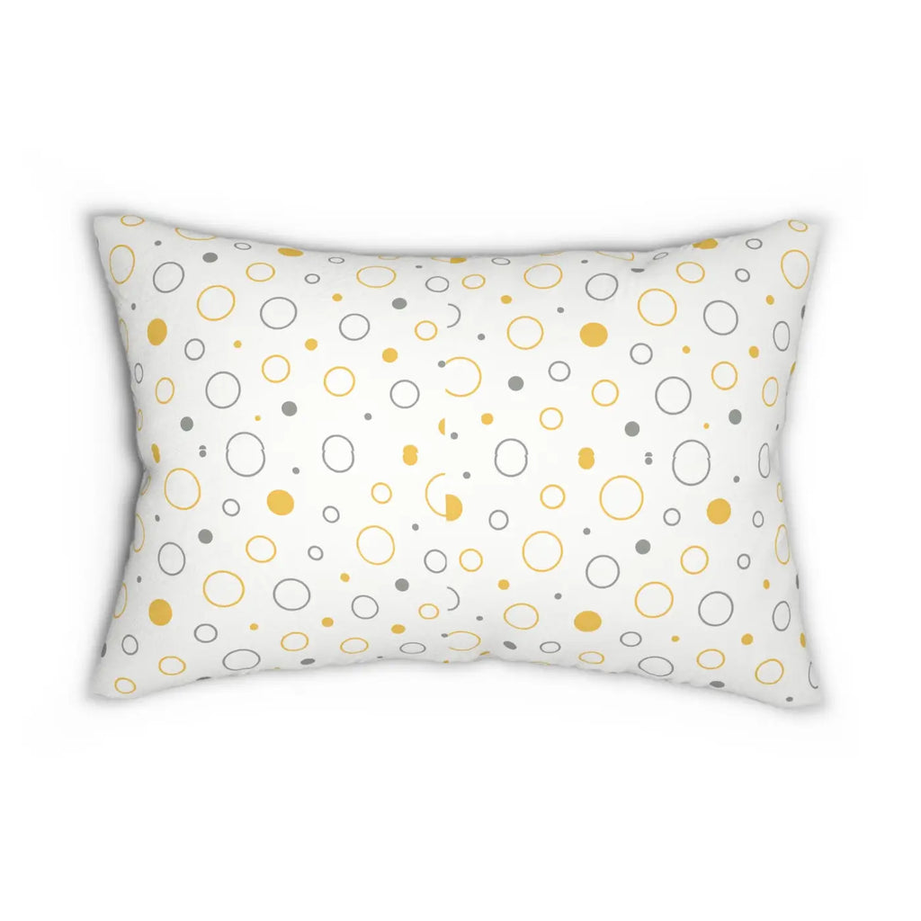 Premium Lumbar Pillow - Geometric Pattern Modern Flair - DipaliZ