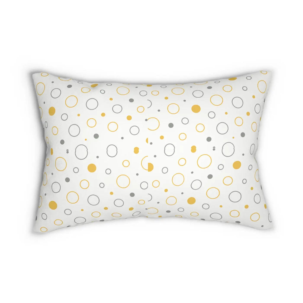 Premium Lumbar Pillow - Geometric Pattern Modern Flair - DipaliZ