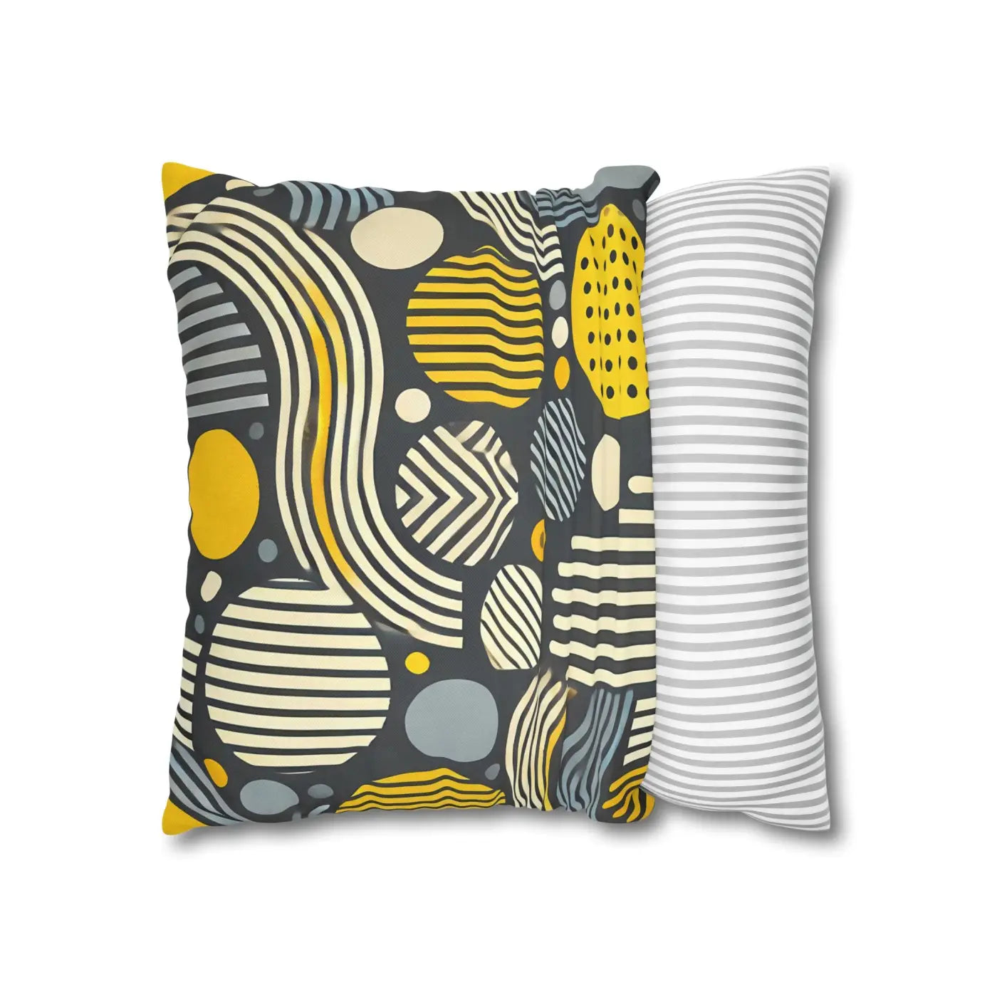 Modern Geometric Pillowcase - Spun Polyester Home Decor - DipaliZ