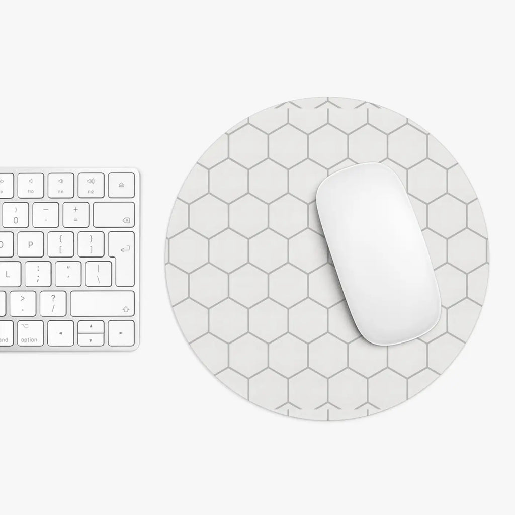 Premium Modern Minimalist Mouse Pad - Geometric Design - DipaliZ