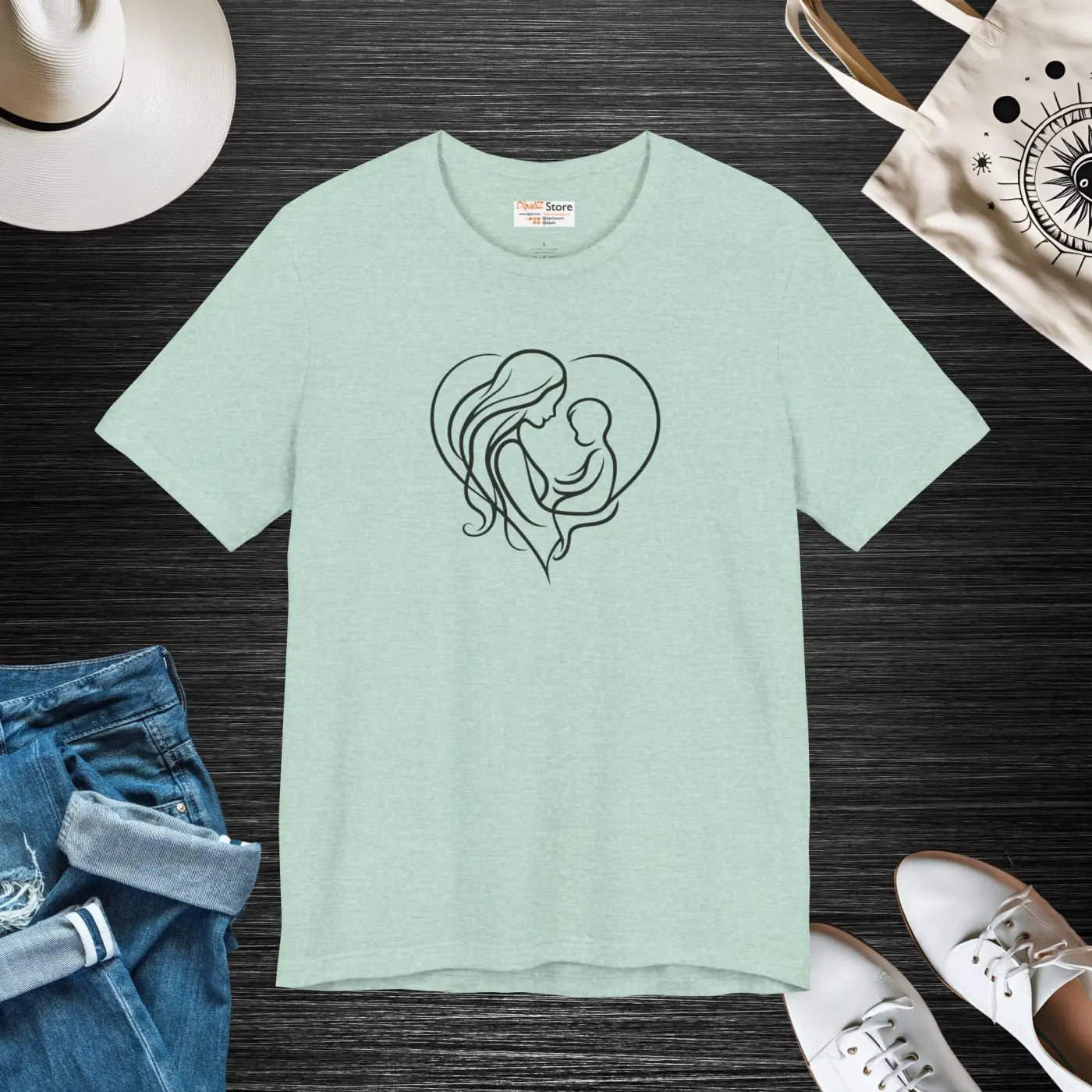 Child Love Tee - Unisex Jersey Short Sleeve with Casual Flair - DipaliZ