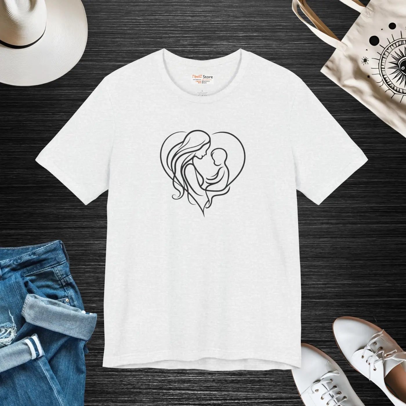 Child Love Tee - Unisex Jersey Short Sleeve with Casual Flair - DipaliZ