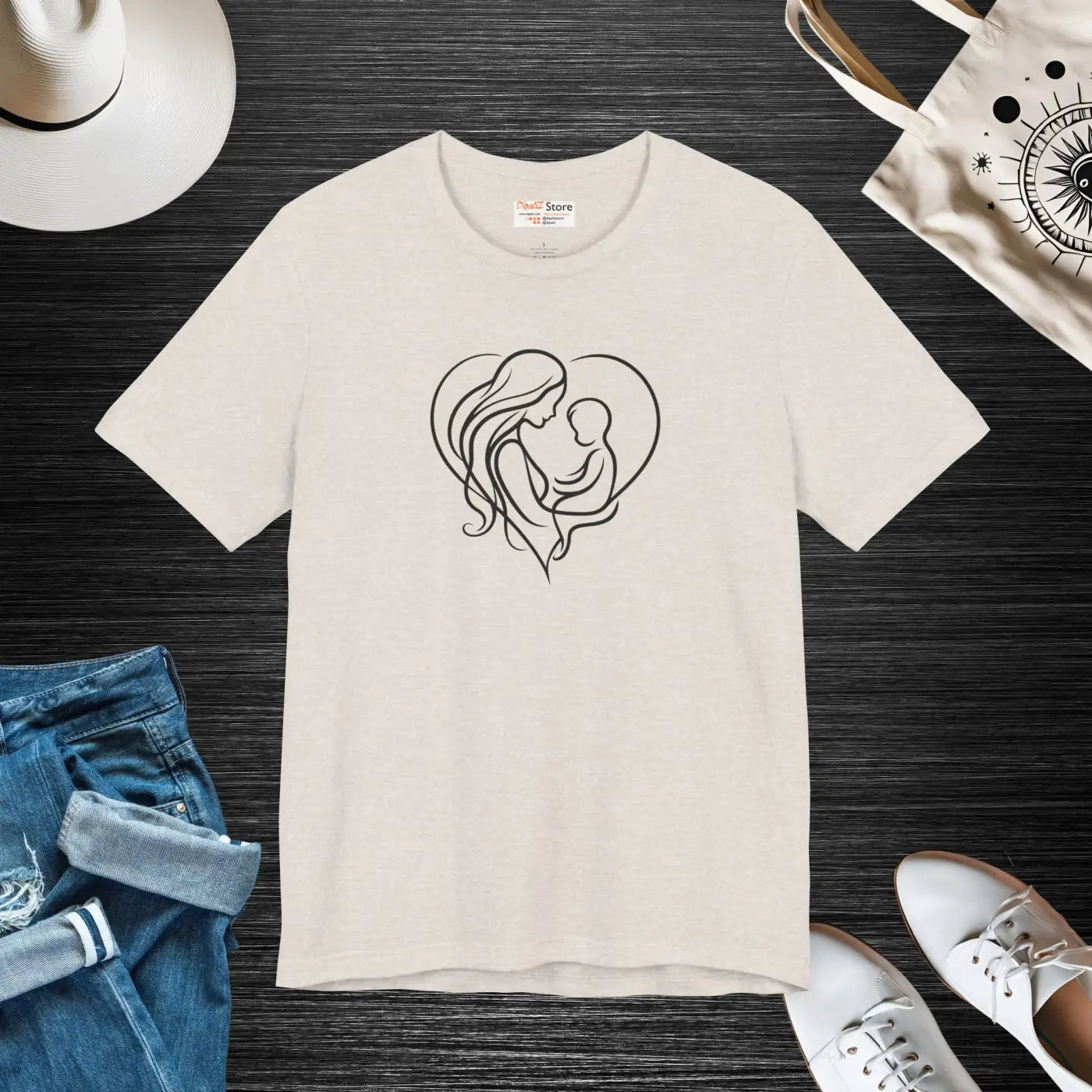 Child Love Tee - Unisex Jersey Short Sleeve with Casual Flair - DipaliZ