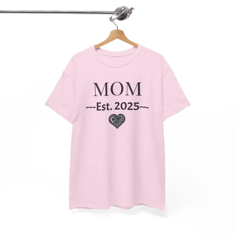 Deluxe T-Shirt - Mom Established 2025 New Mom - DipaliZ