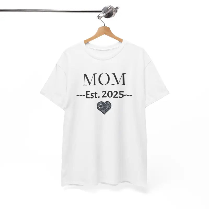 Deluxe T-Shirt - Mom Established 2025 New Mom - DipaliZ