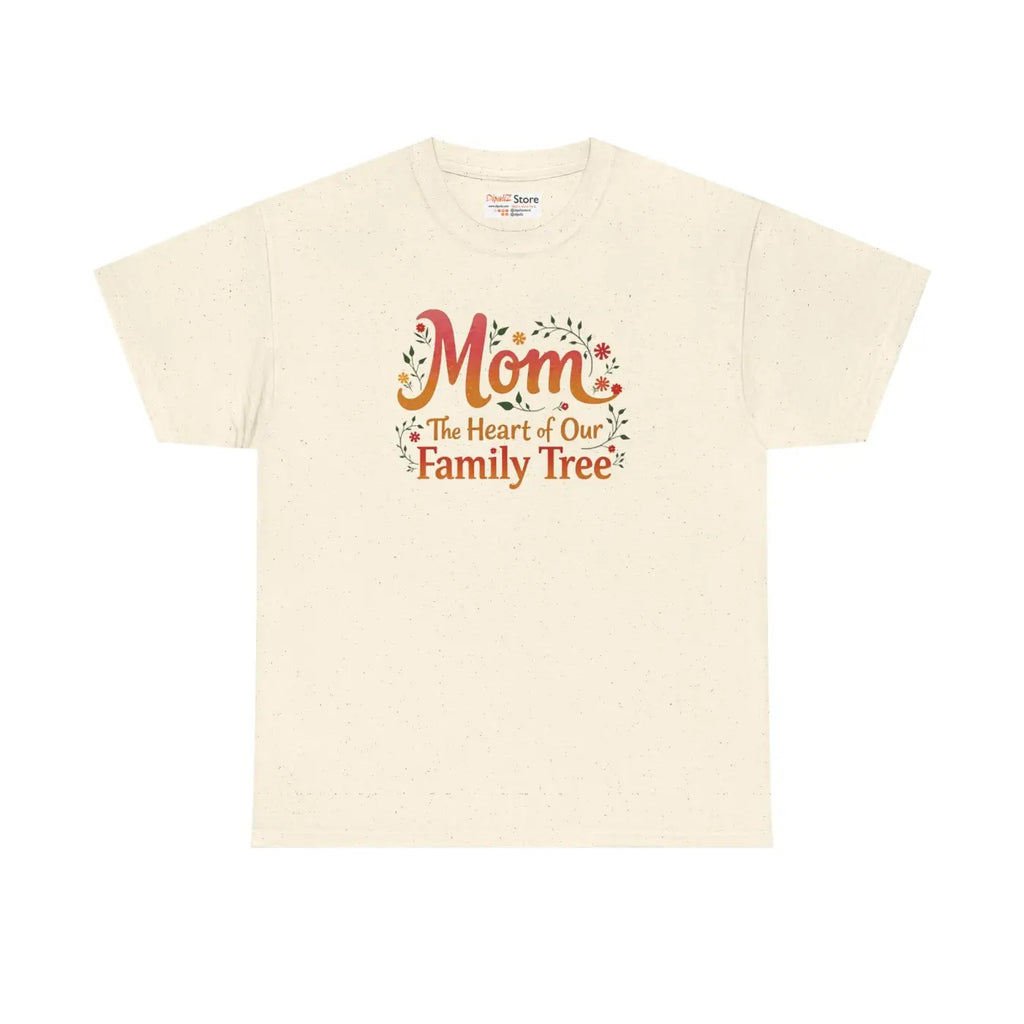 Mom Family Tree Heavy Cotton Tee - Unisex Comfort - DipaliZ