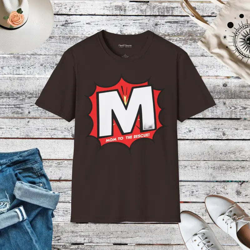 Mom to the Rescue Unisex Softstyle Tee - Comfort Fit - DipaliZ