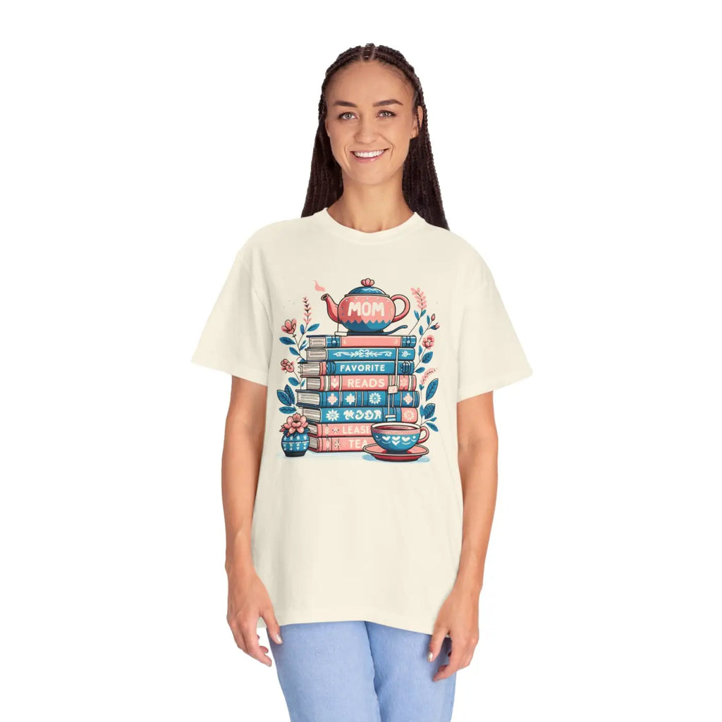 Cozy Book Tee - Favorite Reads Women's Fashion - DipaliZ