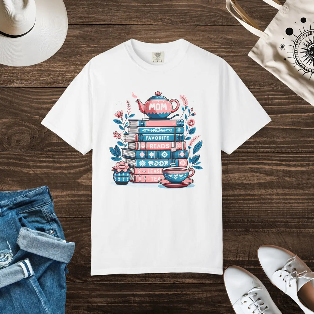 Cozy Book Tee - Favorite Reads Women's Fashion - DipaliZ