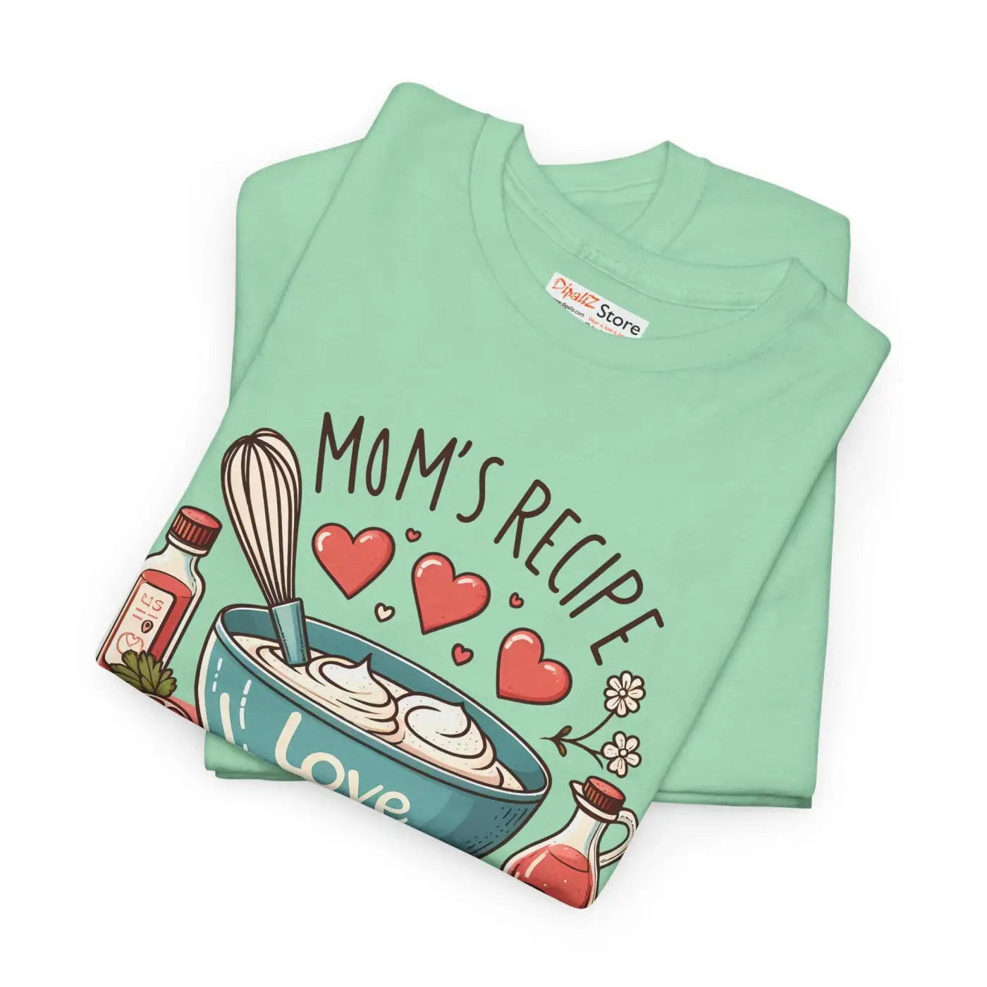 Tee Mom Recipe Love - Unisex Heavy Cotton - DipaliZ