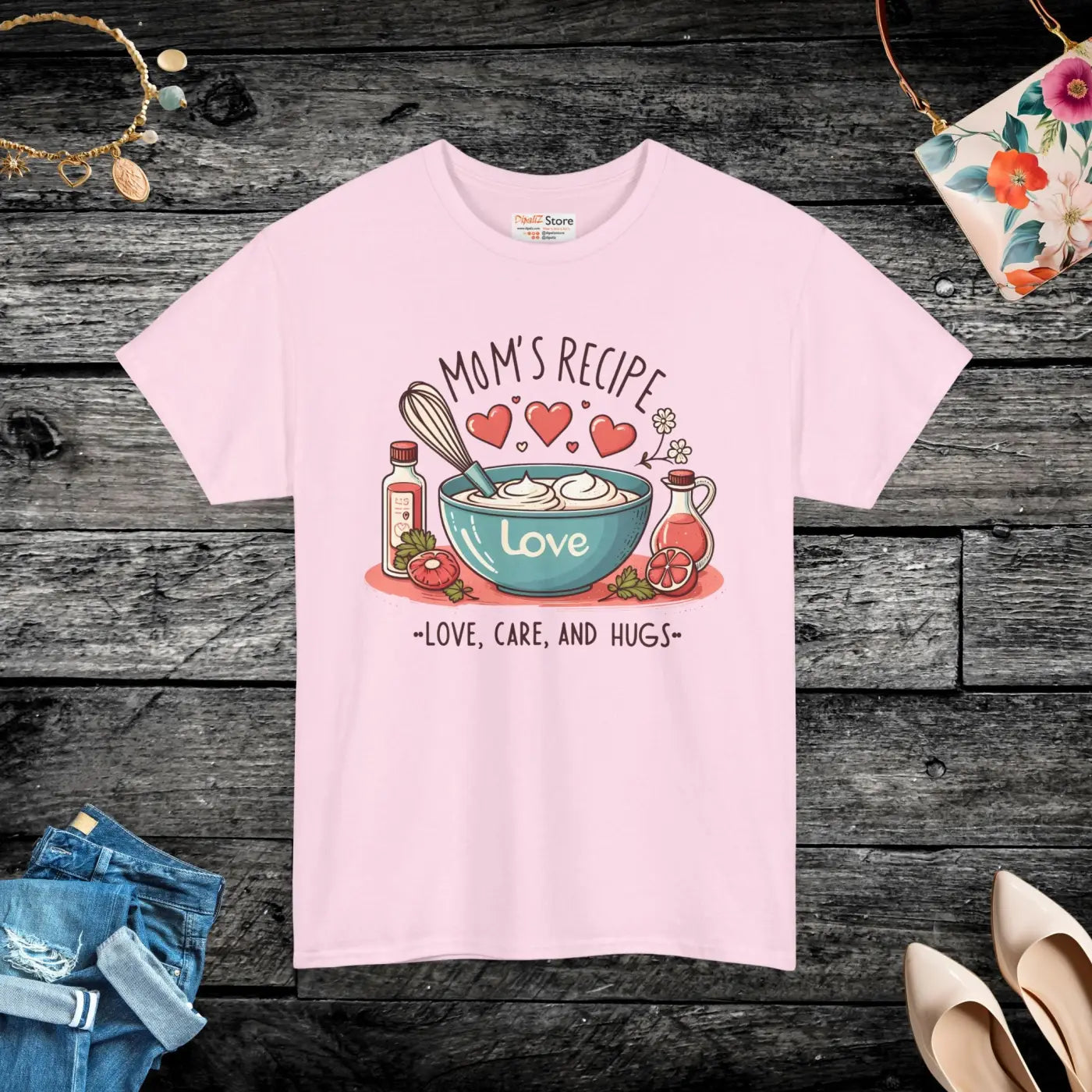 Tee Mom Recipe Love - Unisex Heavy Cotton - DipaliZ