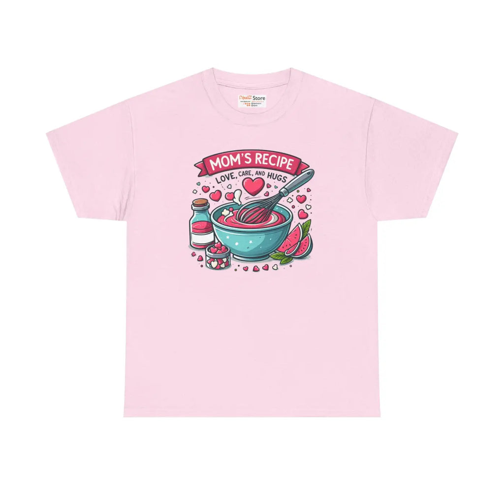 Moms Recipe Unisex Tee - Home Cooking Comfort Design - DipaliZ