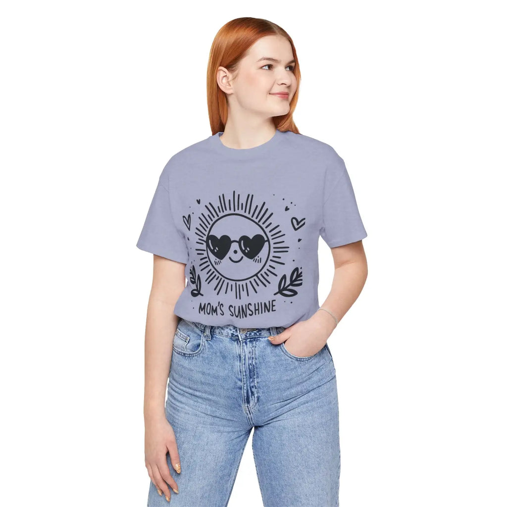 Sunshine Unisex Jersey Tee - Breathable Fabric Style - DipaliZ