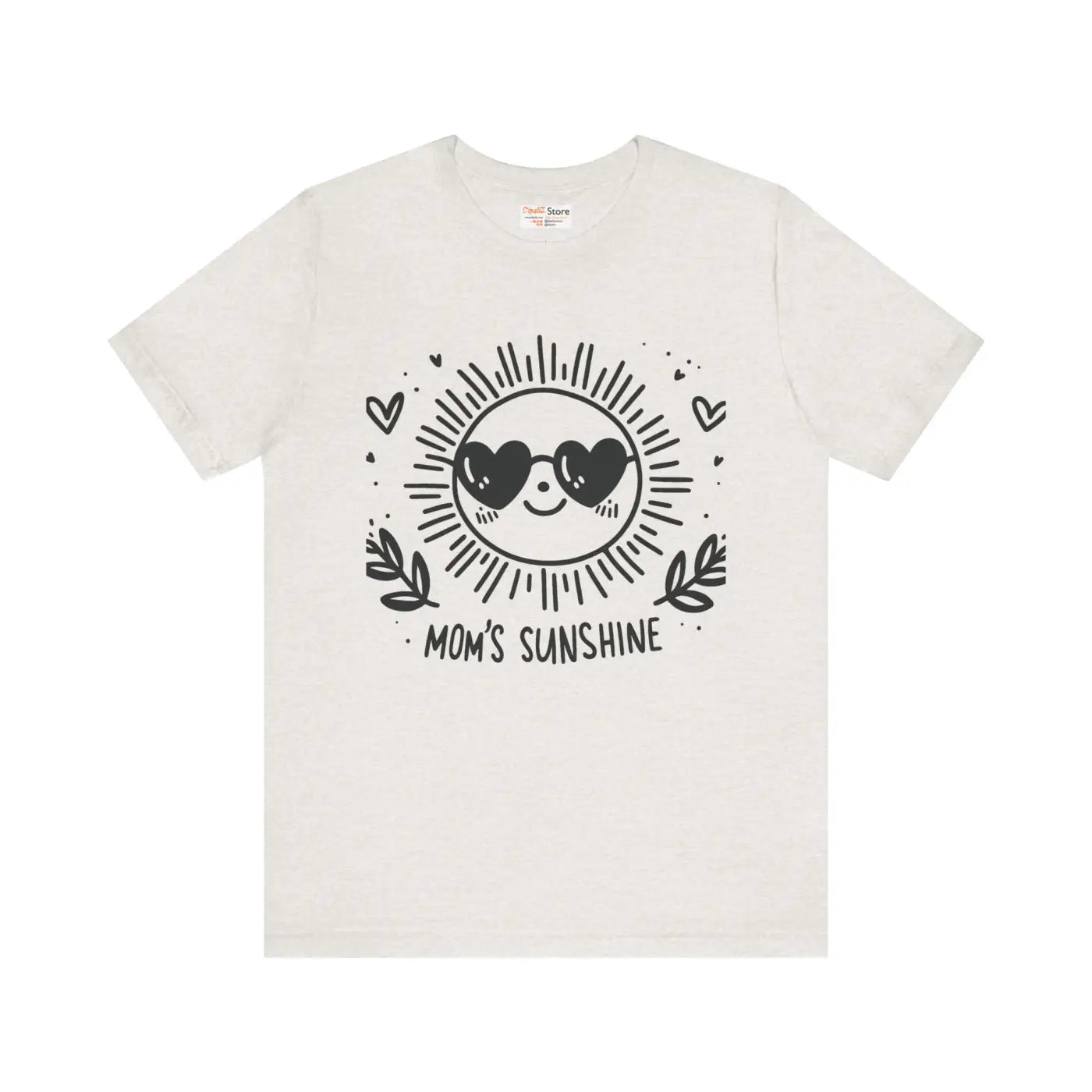 Sunshine Unisex Jersey Tee - Breathable Fabric Style - DipaliZ