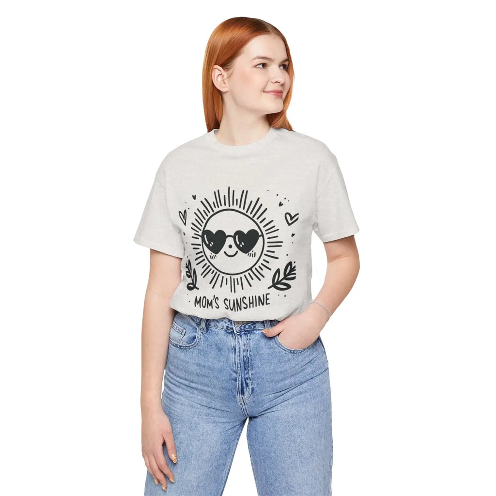 Sunshine Unisex Jersey Tee - Breathable Fabric Style - DipaliZ