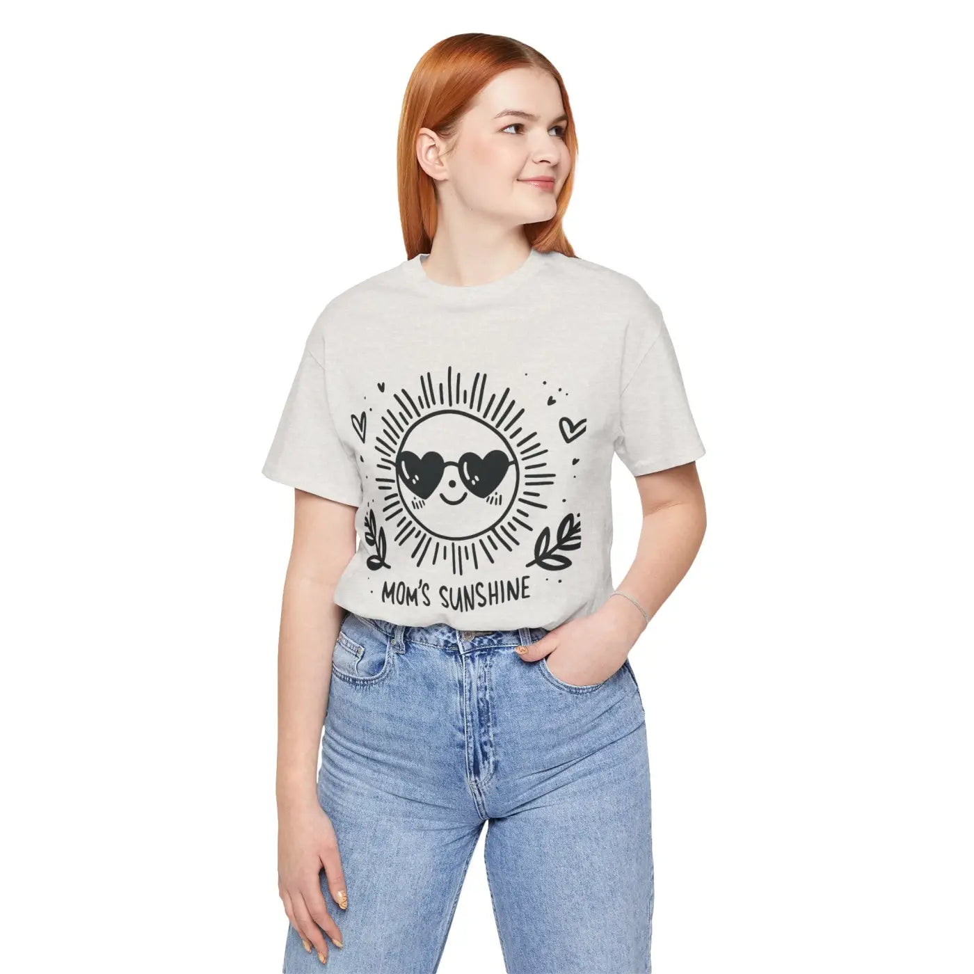 Sunshine Unisex Jersey Tee - Breathable Fabric Style - DipaliZ