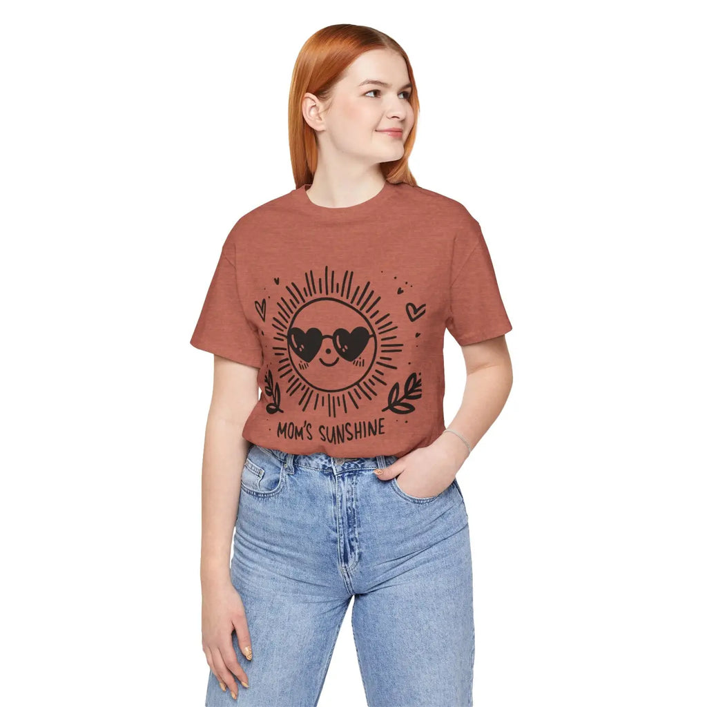 Sunshine Unisex Jersey Tee - Breathable Fabric Style - DipaliZ