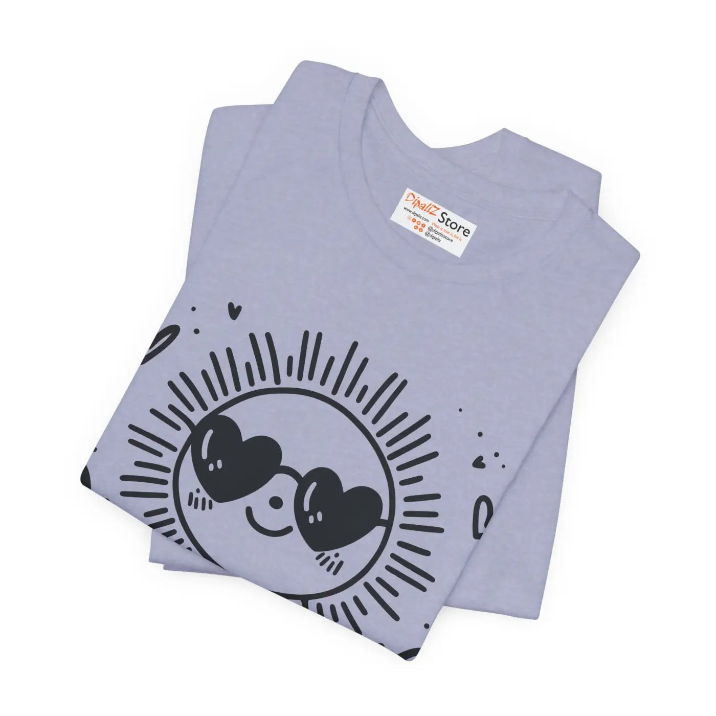 Sunshine Unisex Jersey Tee - Breathable Fabric Style - DipaliZ