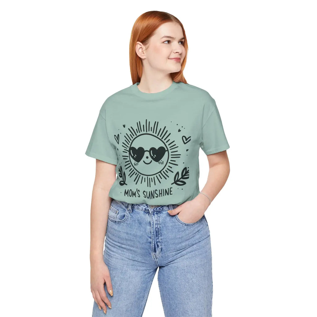 Sunshine Unisex Jersey Tee - Breathable Fabric Style - DipaliZ