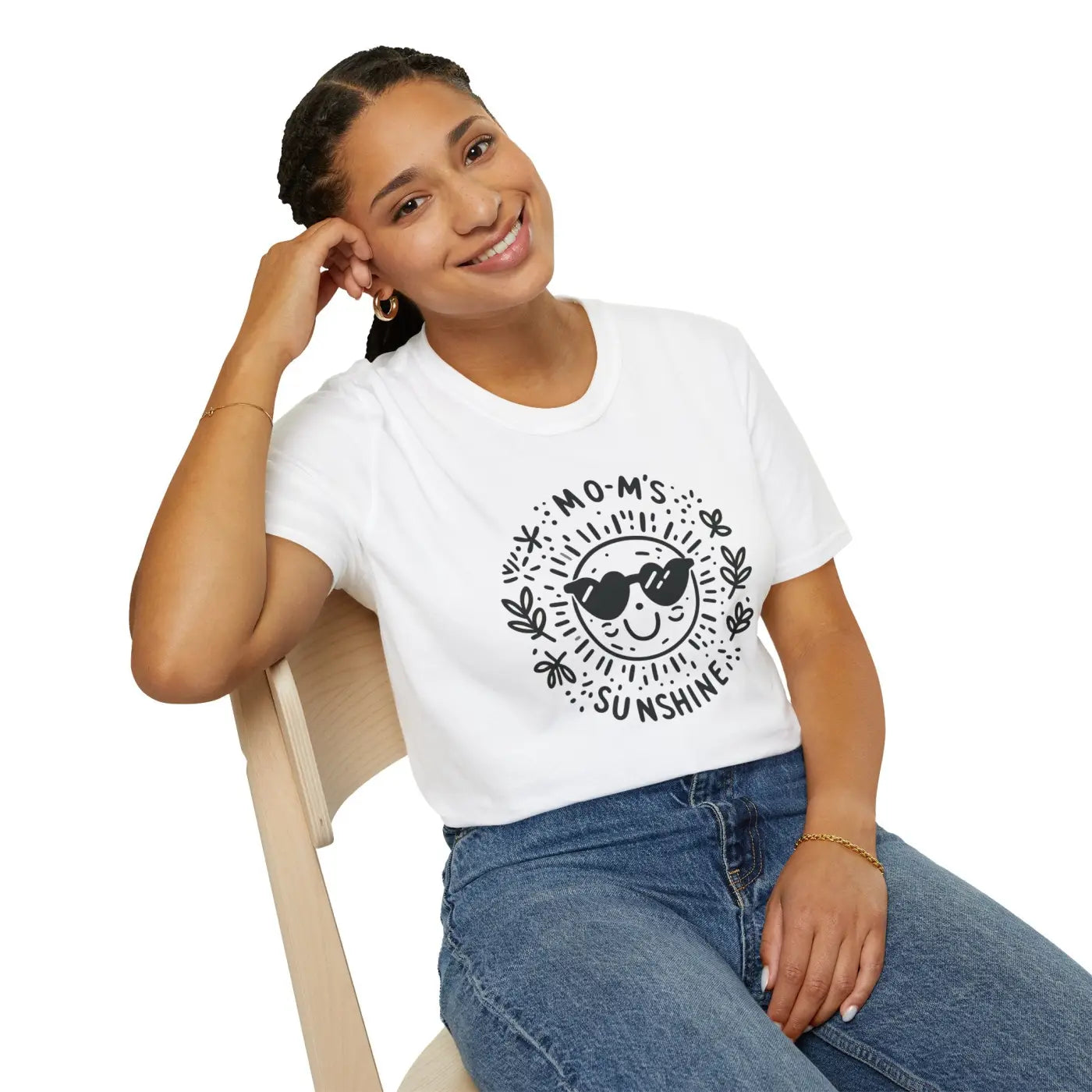 Sunshine Unisex Softstyle T-Shirt - Everyday Joy - DipaliZ