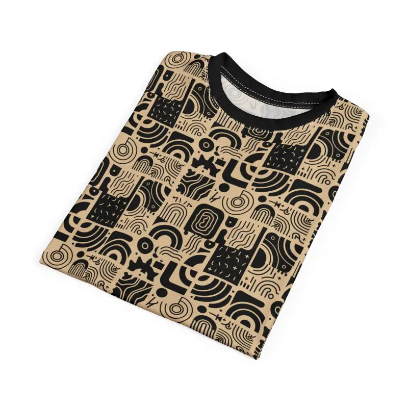 Abstract Lines Unisex Tee - Light Fabric Casual Wardrobe - DipaliZ