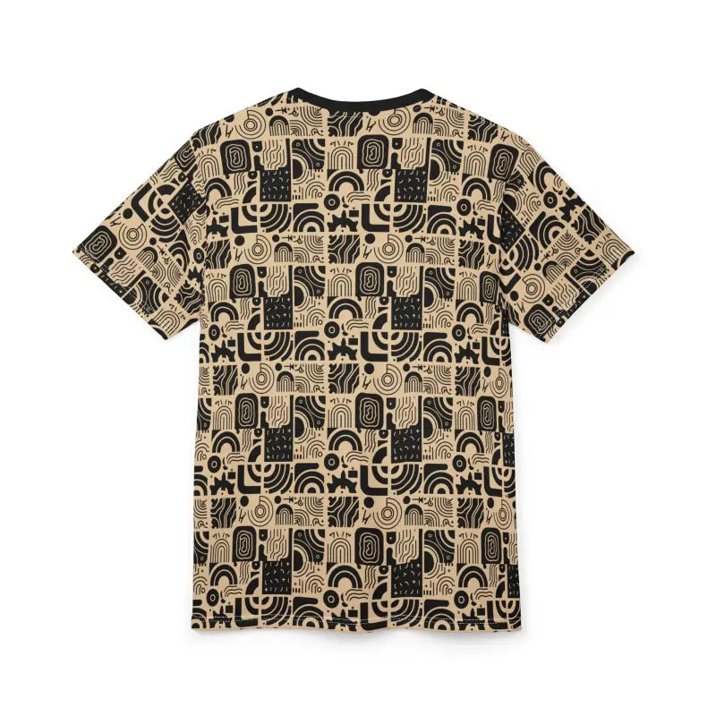 Abstract Lines Unisex Tee - Light Fabric Casual Wardrobe - DipaliZ
