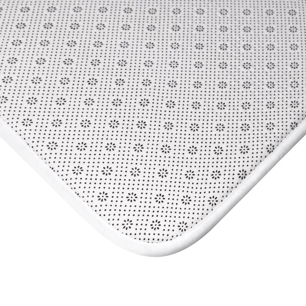 Geometrical Pattern Bath Mat - Anti-Slip Backing Ensures Safety - DipaliZ