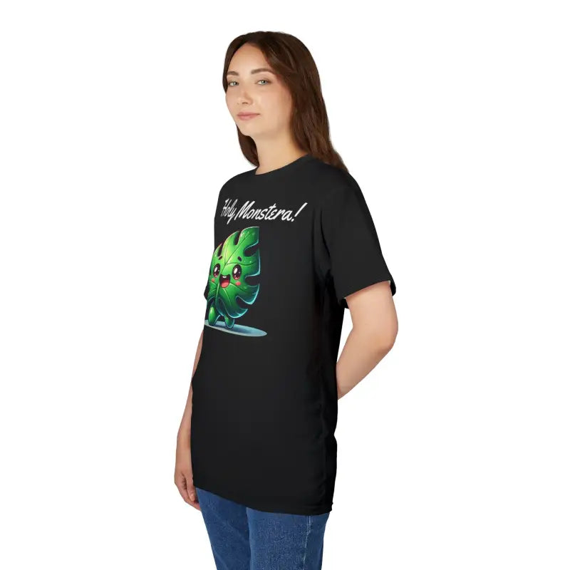 Monstera Tee - Cute Monstera Leaf Microfiber-Knit - DipaliZ