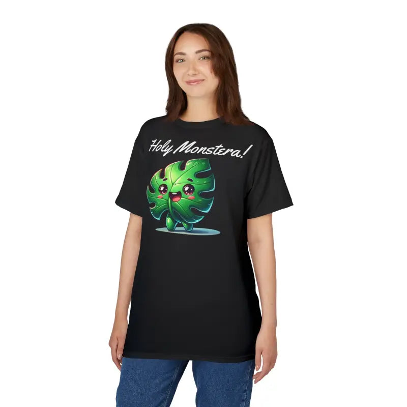 Monstera Tee - Cute Monstera Leaf Microfiber-Knit - DipaliZ