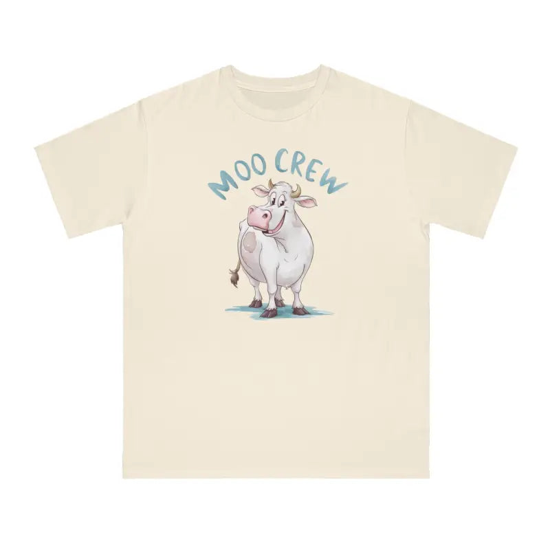Eco-Friendly Cow Tee - Moo Crew Comfort Style - DipaliZ