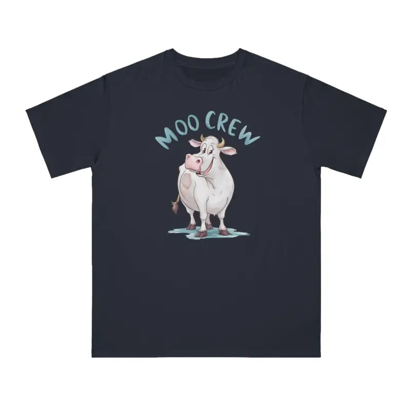 Eco-Friendly Cow Tee - Moo Crew Comfort Style - DipaliZ