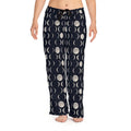 Women's Pajama Pants - All-Over Moon Phase Astrology - DipaliZ