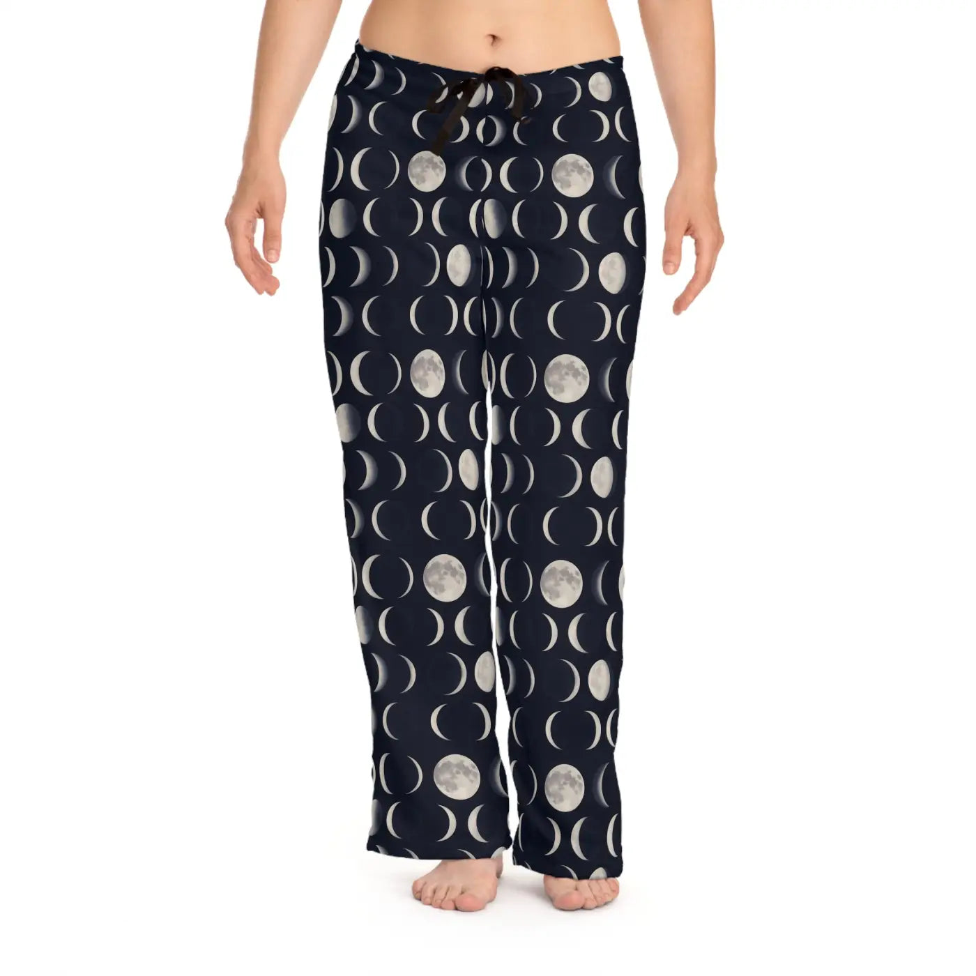 Women's Pajama Pants - All-Over Moon Phase Astrology - DipaliZ