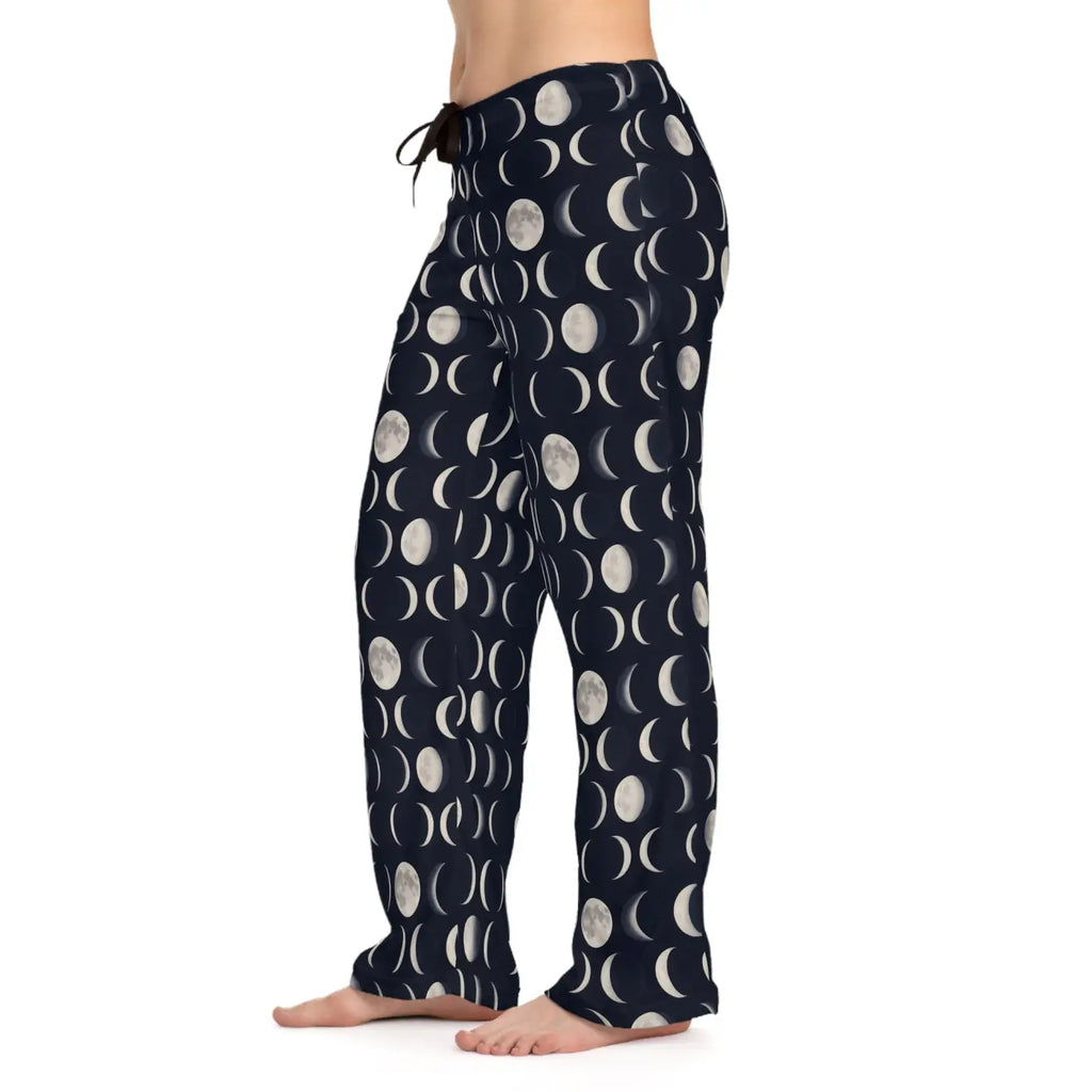 Women's Pajama Pants - All-Over Moon Phase Astrology - DipaliZ