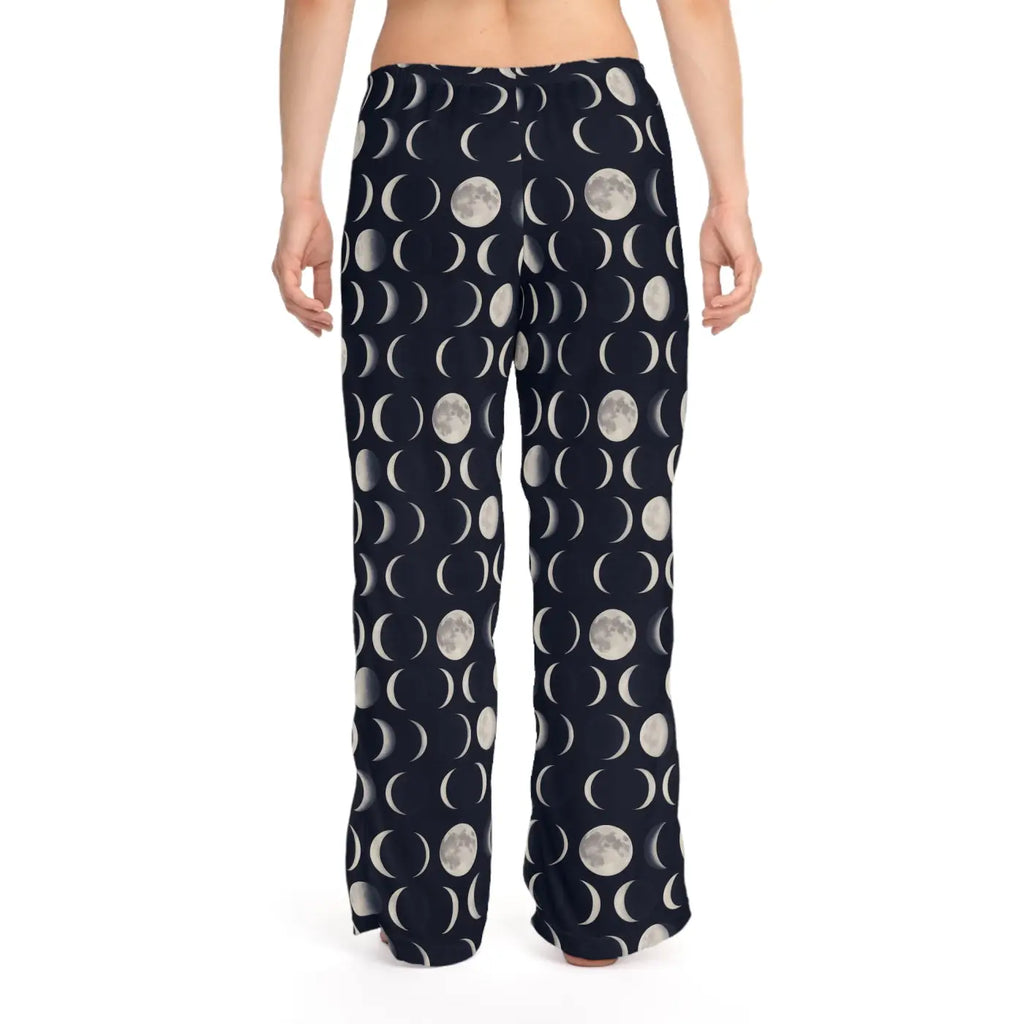 Women's Pajama Pants - All-Over Moon Phase Astrology - DipaliZ