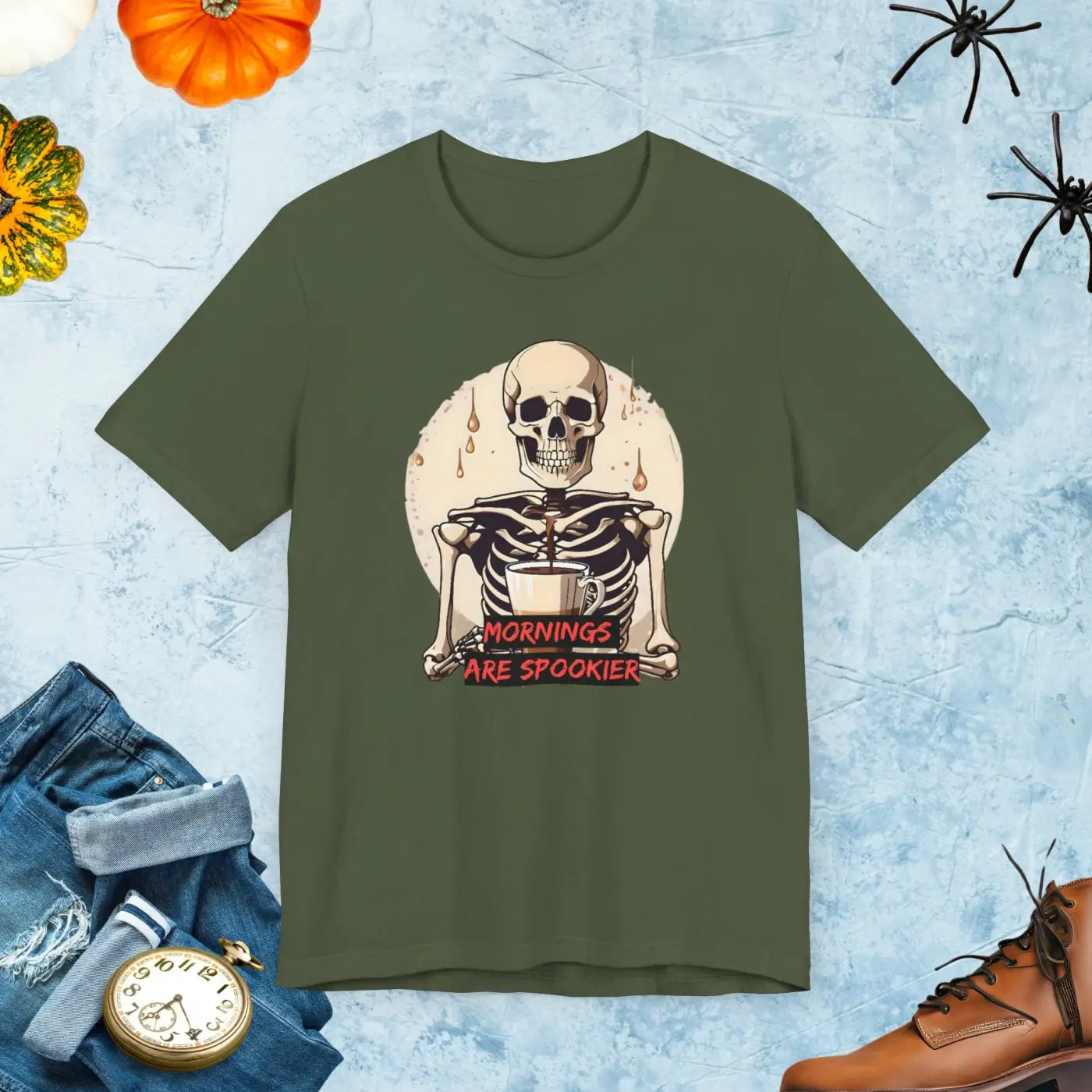 Unisex Jersey Short Sleeve Tee - Spooky Season Style - DipaliZ