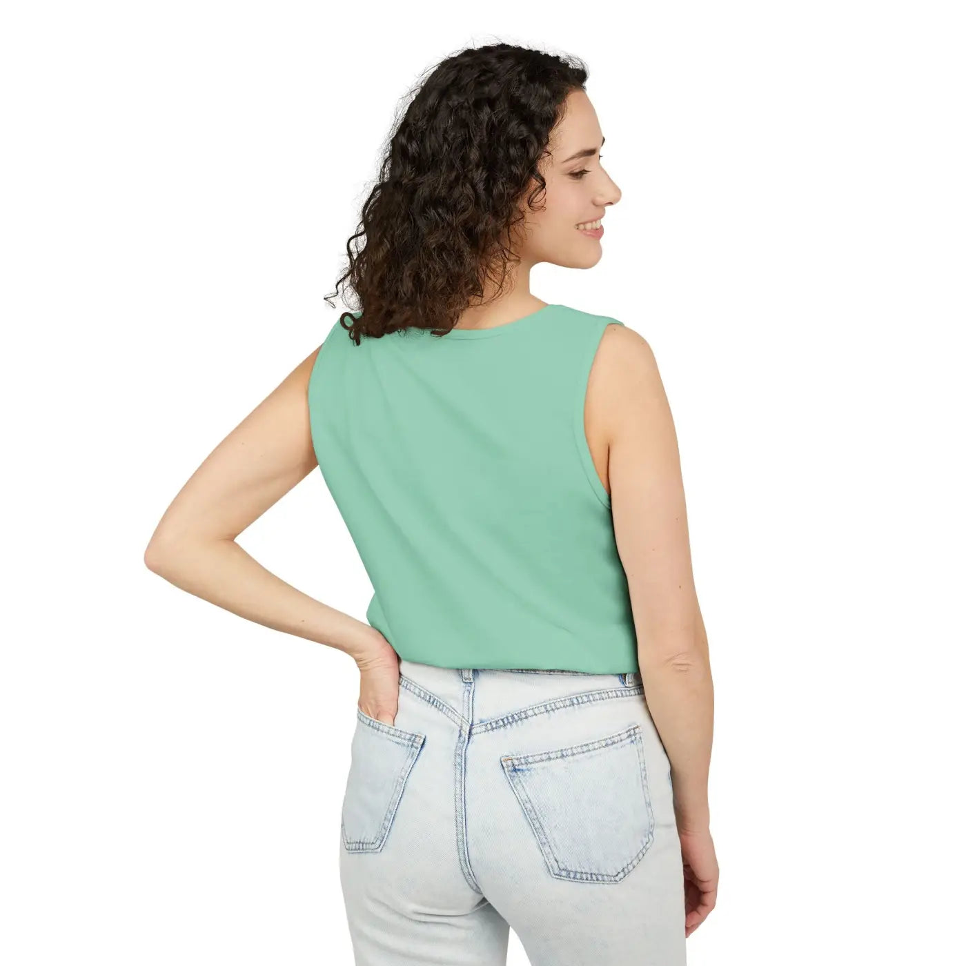 Summer Vibes Unisex Tank Top - Ocean Waves Cool Comfort - DipaliZ