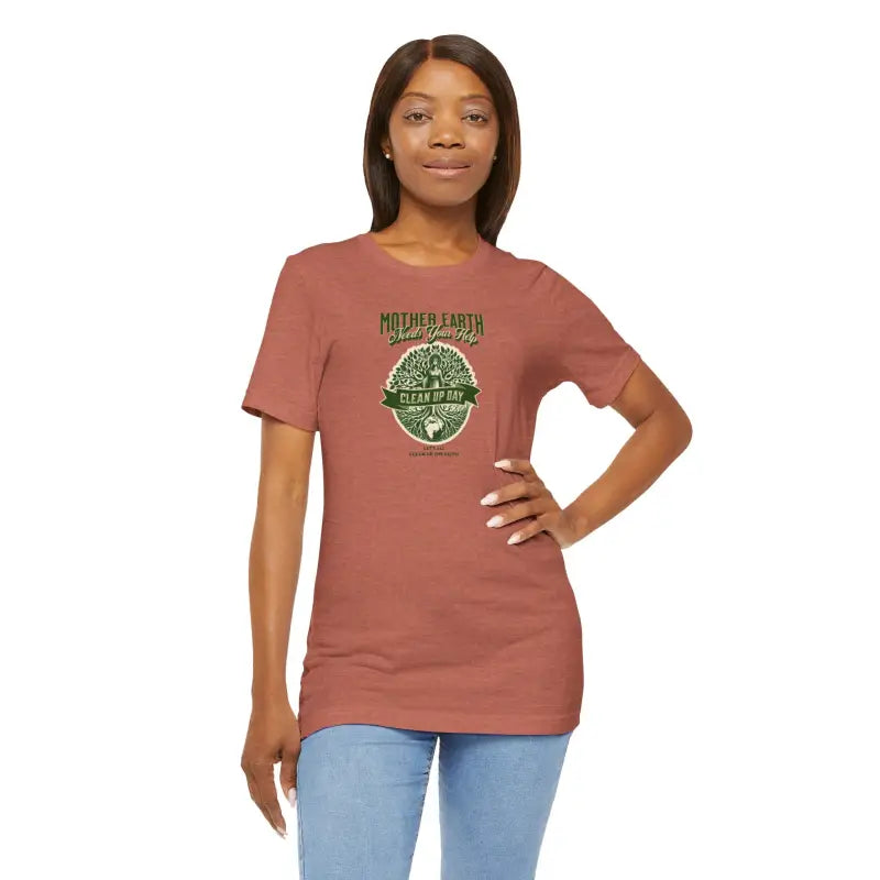 World Environment Day Tee - Soft Cotton T-Shirt - DipaliZ