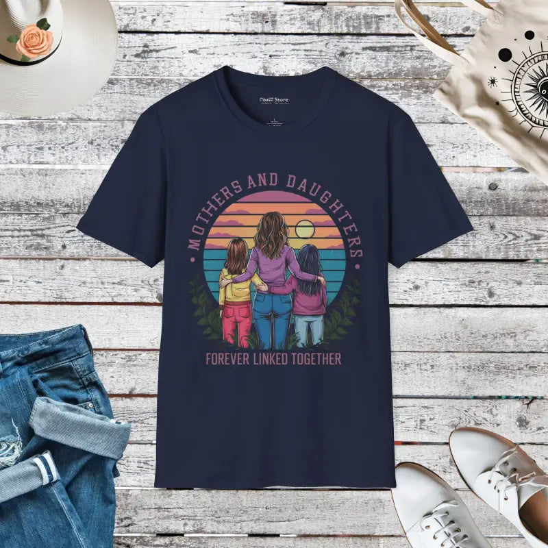 Softstyle Cotton Tee - Mothers and Daughters Bond - DipaliZ