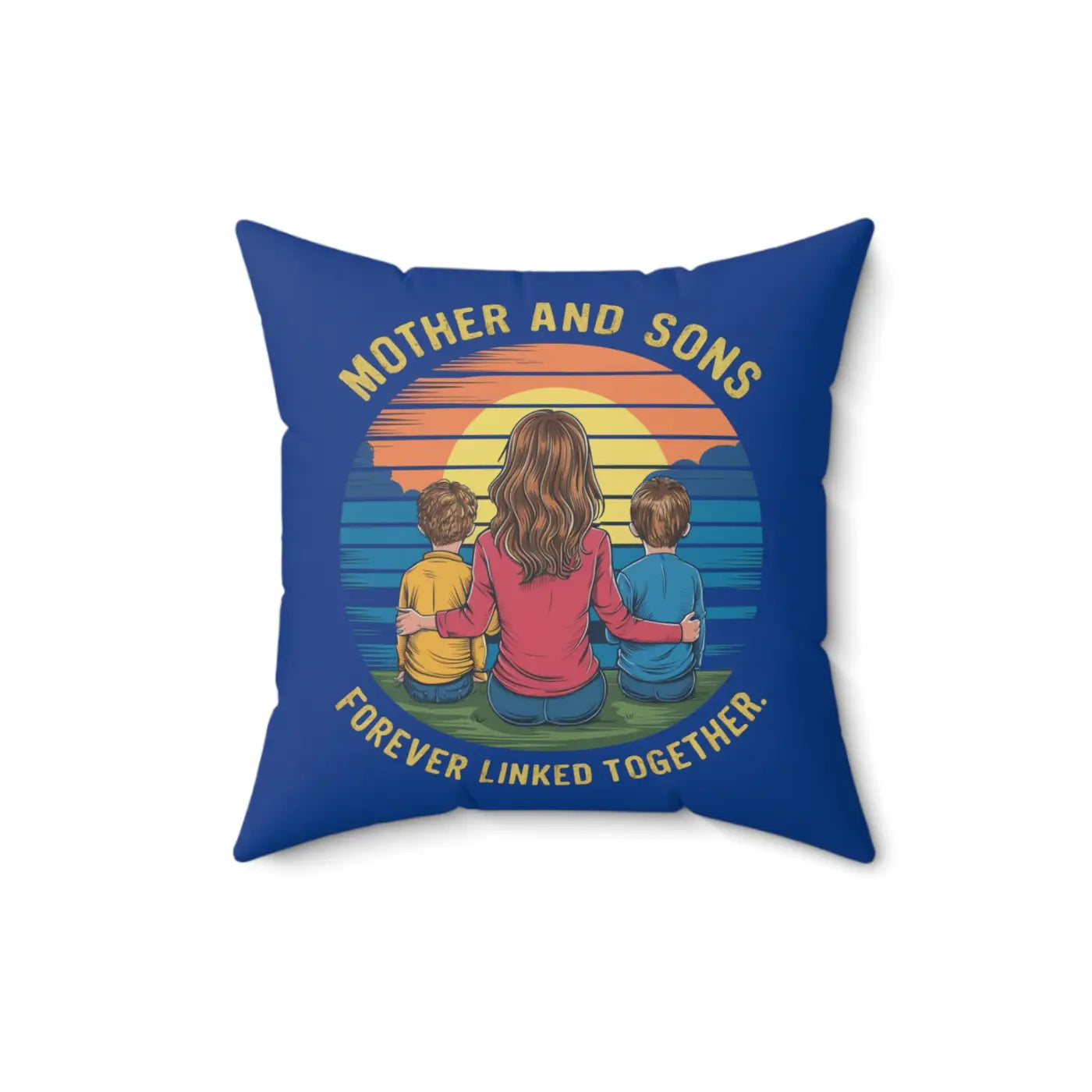 Ultimate Comfort Square Pillow - Double-Sided Print - DipaliZ