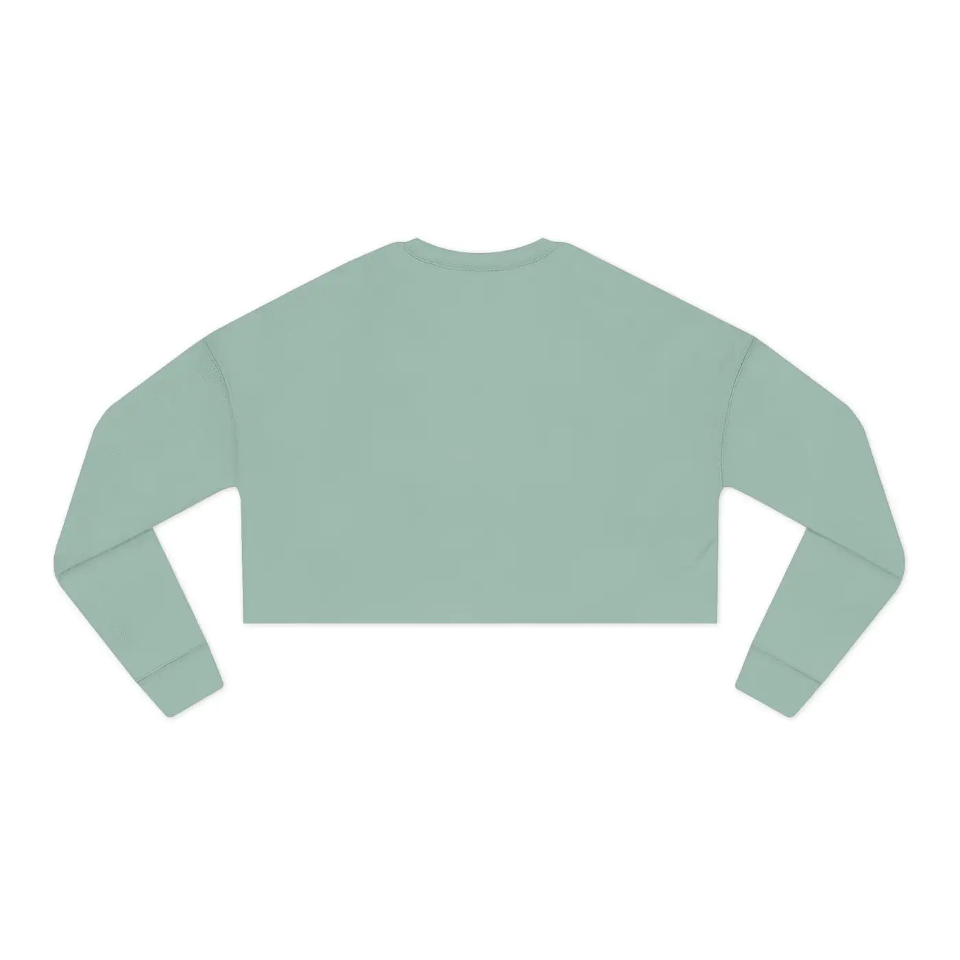 Women's Cropped Sweatshirt - Bold Swimming Design - DipaliZ