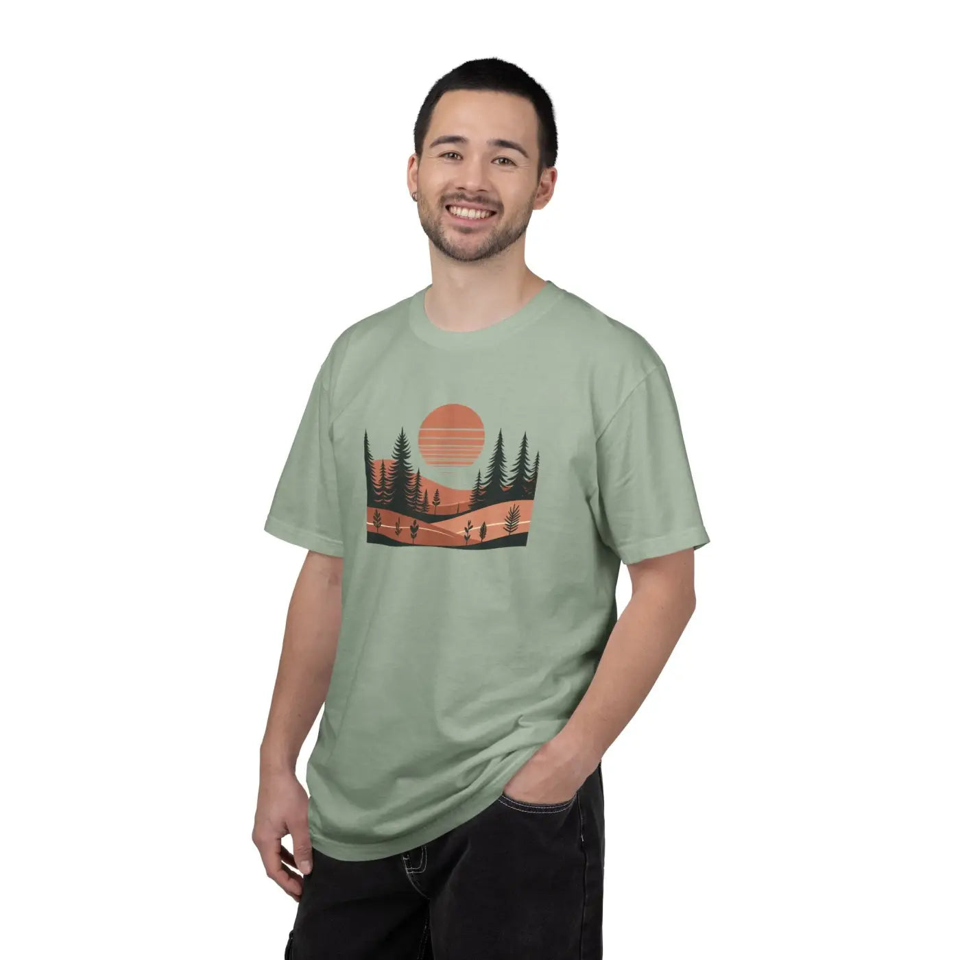 Nature Vibes Unisex Garment-Dyed T-Shirt - Explore Nature - DipaliZ
