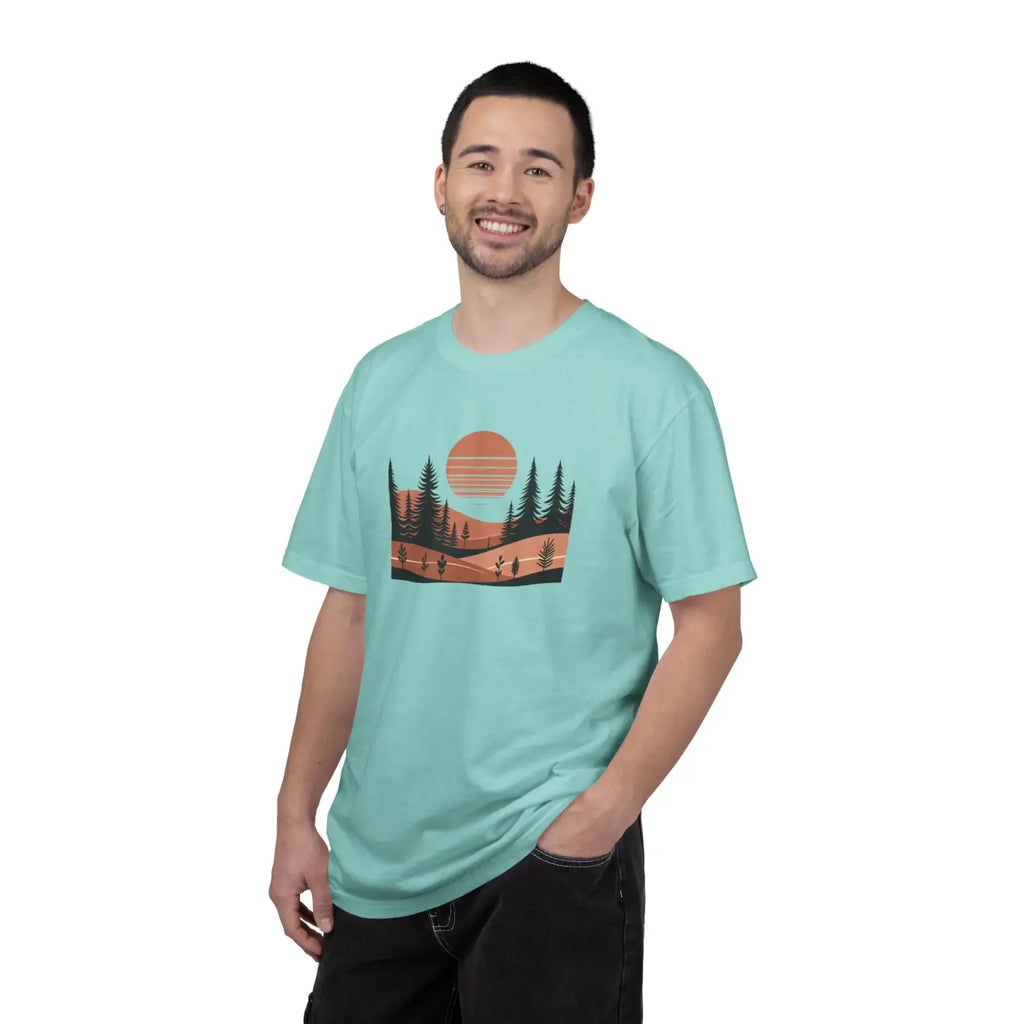 Nature Vibes Unisex Garment-Dyed T-Shirt - Explore Nature - DipaliZ