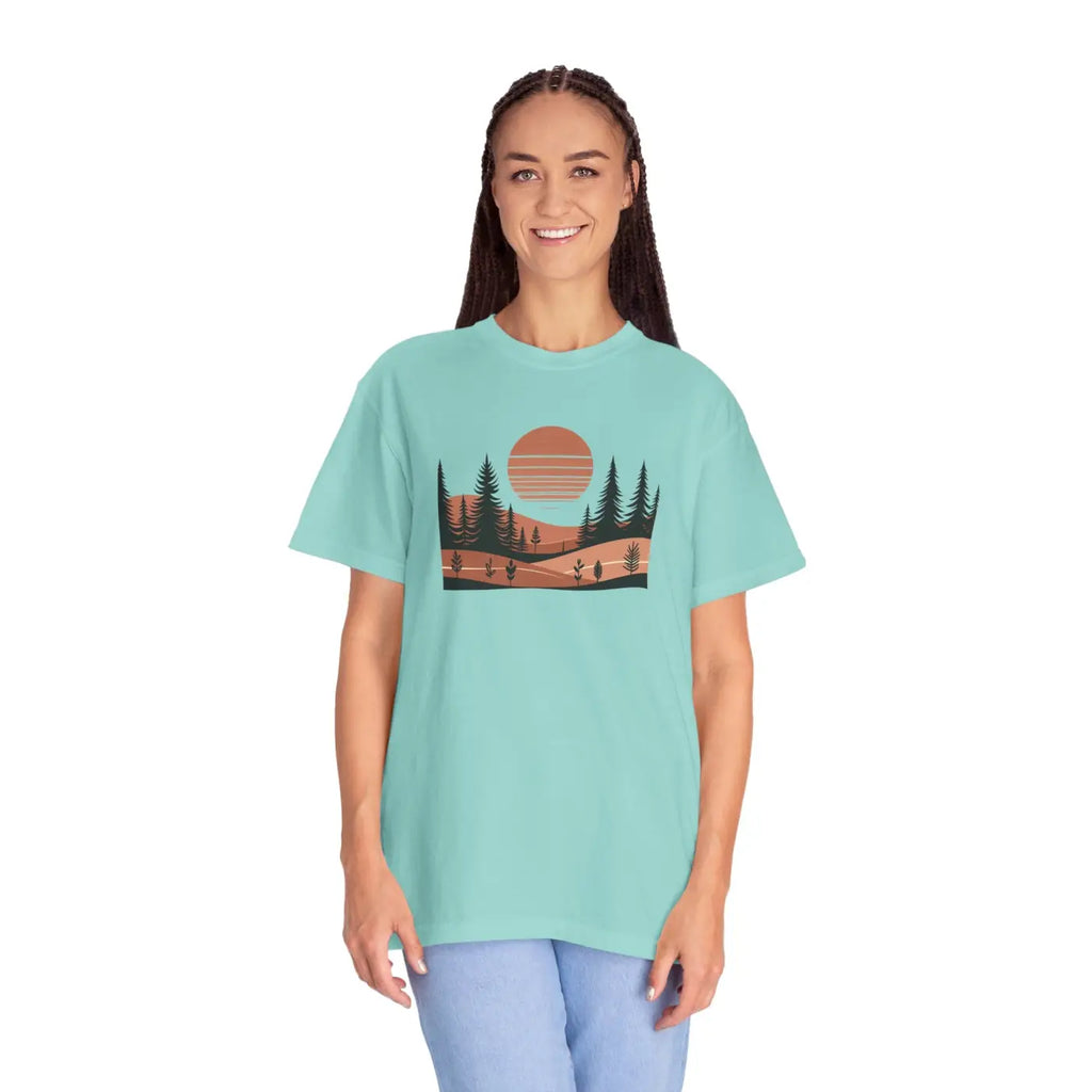 Nature Vibes Unisex Garment-Dyed T-Shirt - Explore Nature - DipaliZ