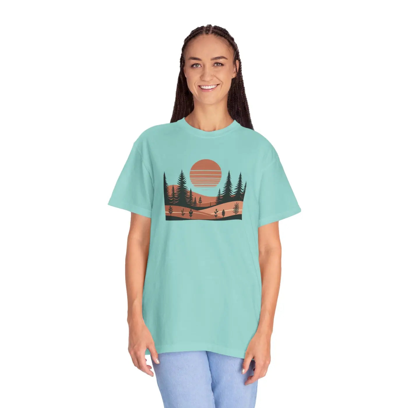 Nature Vibes Unisex Garment-Dyed T-Shirt - Explore Nature - DipaliZ