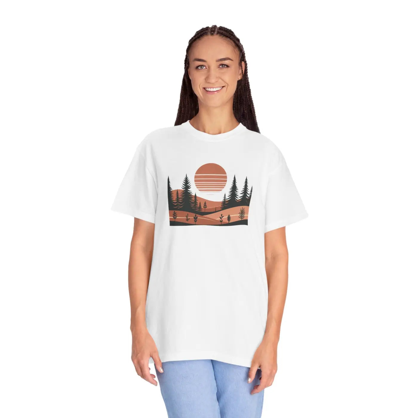Nature Vibes Unisex Garment-Dyed T-Shirt - Explore Nature - DipaliZ