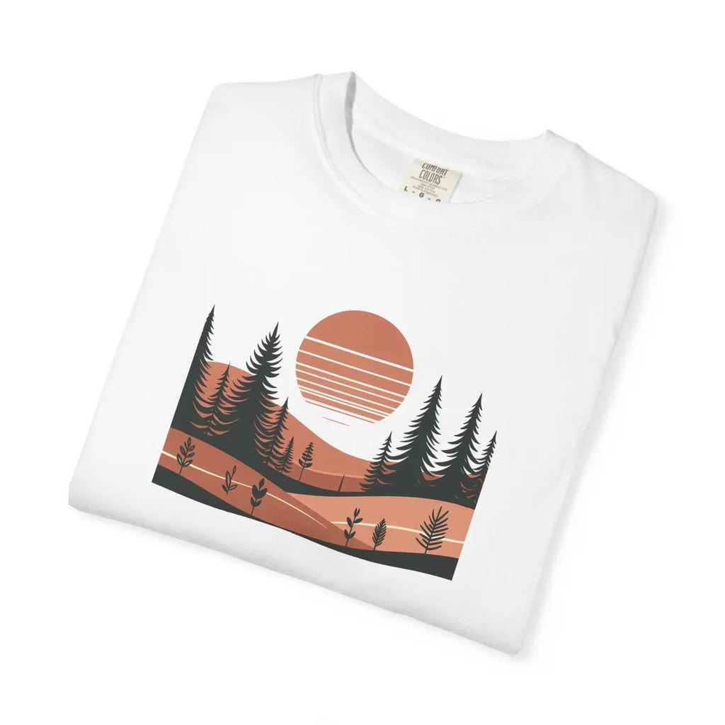 Nature Vibes Unisex Garment-Dyed T-Shirt - Explore Nature - DipaliZ