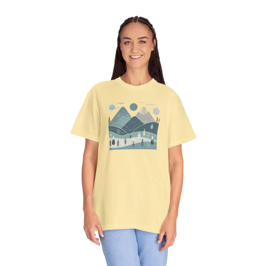 Comfort Colors Mountain Garment-Dyed T-Shirt - DipaliZ